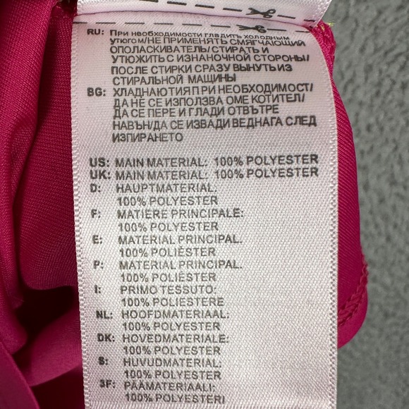 NEW Real Madrid Climacool Mens Small Away Jersey Soccer Pink Long Sleeve Adidas - Picture 5 of 7